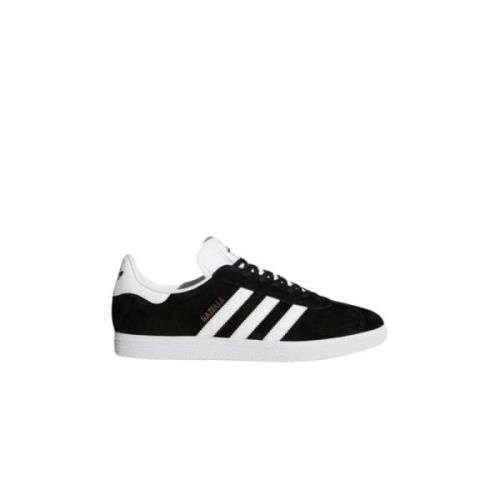 Zwarte en witte schoen Adidas , Black , Heren