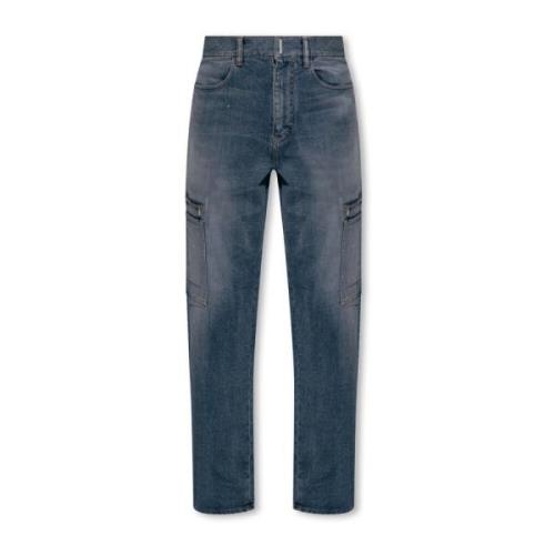 Jeans met meerdere zakken Givenchy , Blue , Heren