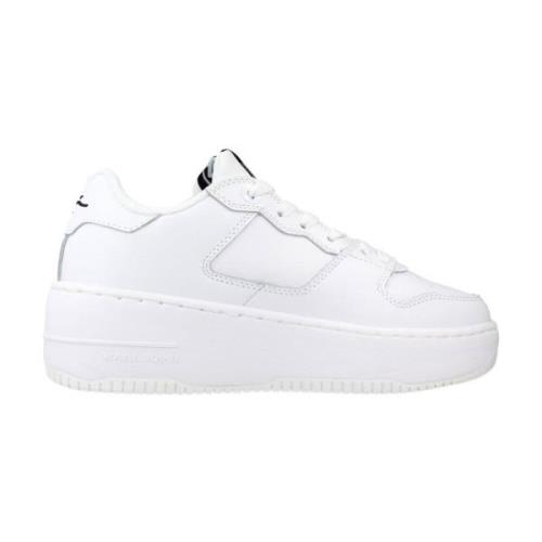 Moderne Statement Sneakers Karl Kani , White , Dames