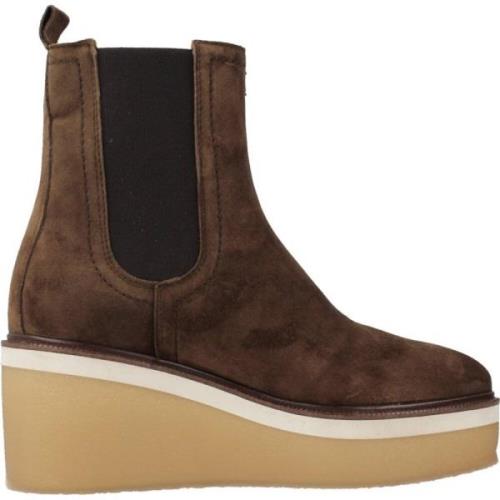 Chelsea Boots Alpe , Brown , Dames