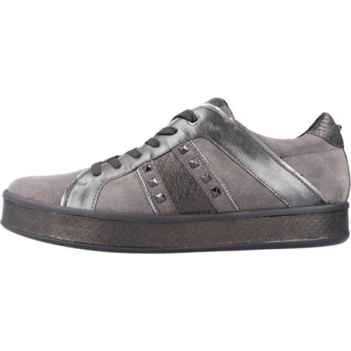 Stijlvolle Damessneakers Geox , Gray , Dames