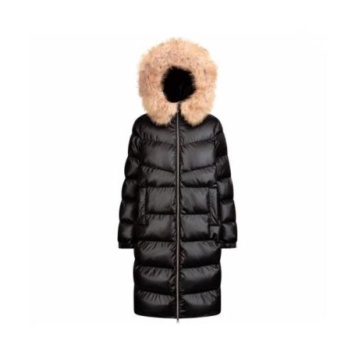 Stijlvolle Donsjas voor de Winter Geox , Black , Dames