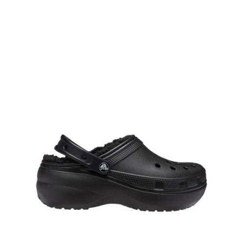 Gezellige en stijlvolle klassieke platformsandalen Crocs , Black , Dam...