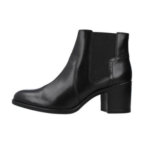 Ankle Boots Geox , Black , Dames