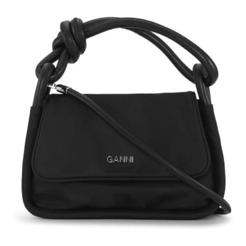 Shoulder Bags Ganni , Black , Dames