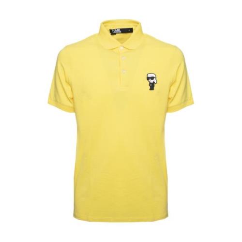 Gele Tokidoki Polo T-Shirt Karl Lagerfeld , Yellow , Heren