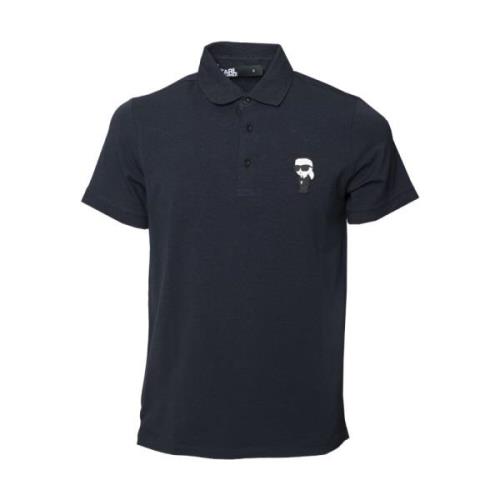 Donkerblauwe Tokidoki Polo Karl Lagerfeld , Blue , Heren