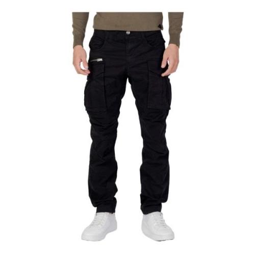 Zwarte Heren Jeans Replay , Black , Heren