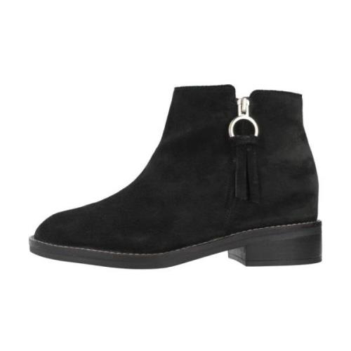 Ankle Boots Geox , Black , Dames