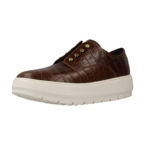 Stijlvolle damessneakers voor informele gelegenheden Geox , Brown , Da...