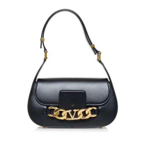 Pre-owned Shoulder Bags Valentino Vintage , Black , Dames