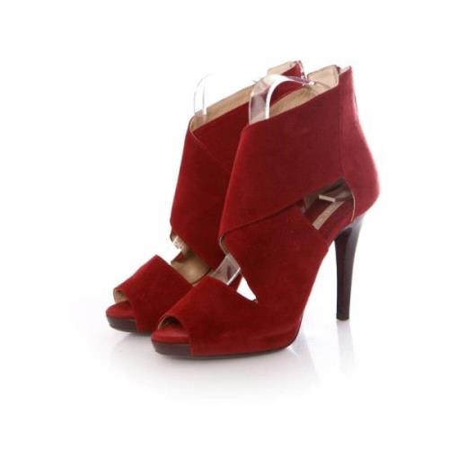 Pre-owned Schoenen Michael Kors Pre-owned , Red , Dames