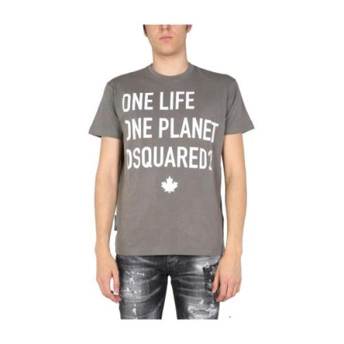 T-Shirts Dsquared2 , Gray , Heren