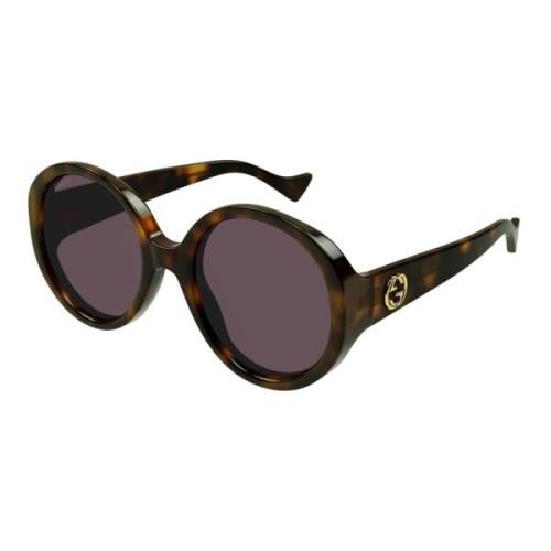 Zonnebril Gucci , Brown , Dames