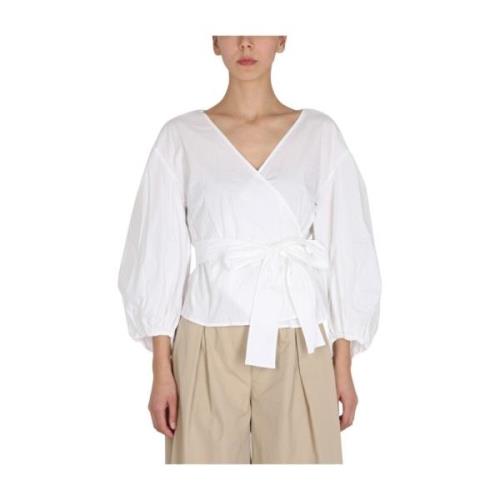 Blouse overhemd Michael Kors , White , Dames