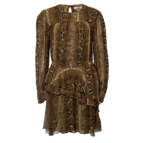 Pre-owned Fabric dresses Isabel Marant Pre-owned , Green , Dames