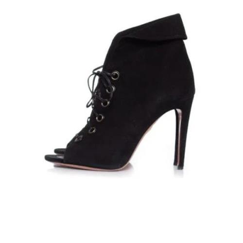 Pre-owned Laarzen Aquazzura Pre-owned , Black , Dames