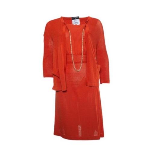 Tweedehands Dres Chanel Vintage , Red , Dames