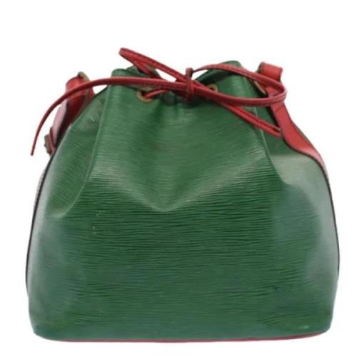 Pre-owned Leather louis-vuitton-bags Louis Vuitton Vintage , Green , D...