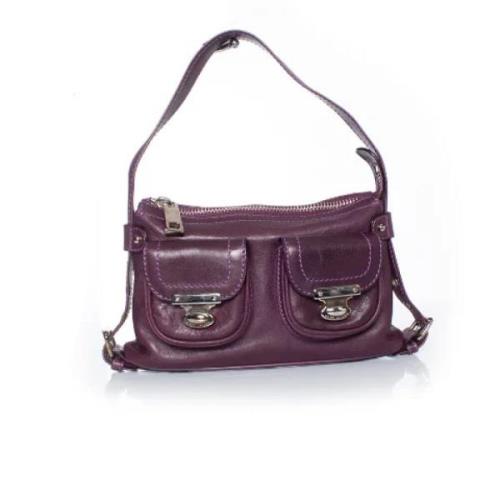 Pre-owned Shoulder Bags Marc Jacobs Pre-owned , Purple , Dames