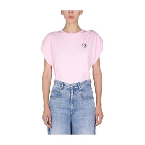 ;Hollywood; t-shirt Department Five , Pink , Dames