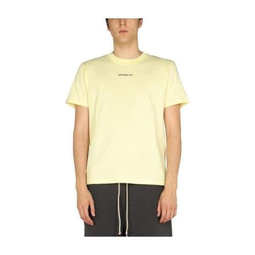 Aleph T-Shirt Department Five , Yellow , Heren