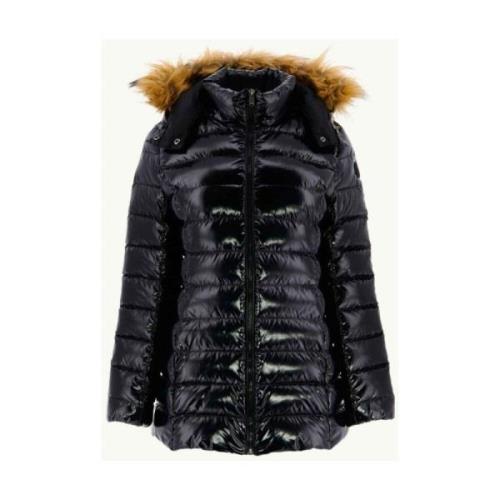 Gewatteerde Parka in Zwart Jott , Black , Dames