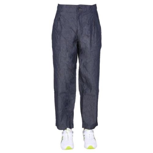 Rechte fit broek Comme des Garçons , Blue , Heren