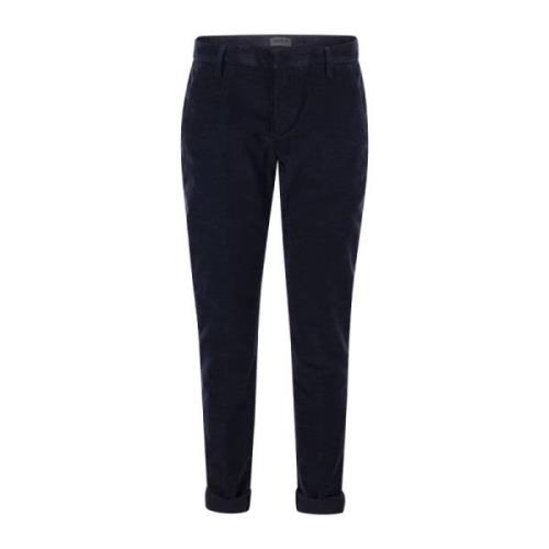 Gaubert - Slim milleraies broek Dondup , Blue , Heren