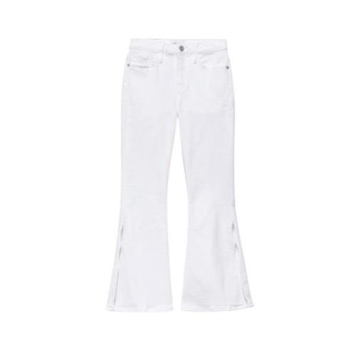 Flared Jeans Frame , White , Dames