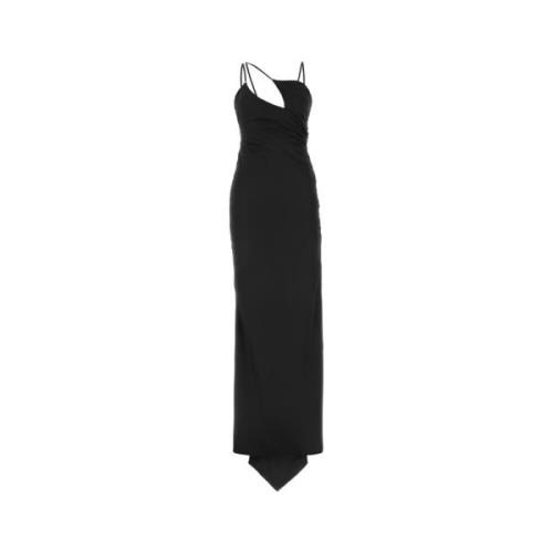Lange jurken The Attico , Black , Dames