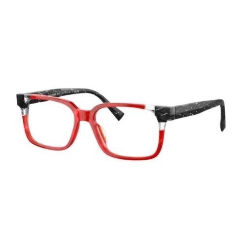 Glasses Alain Mikli , Red , Dames