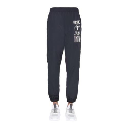 Joggingbroek Moschino , Black , Heren