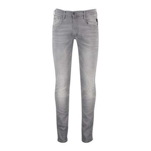 Grijze Denim Slim Fit Jeans Replay , Gray , Heren
