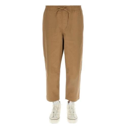 Wide Trousers Umbro , Beige , Heren