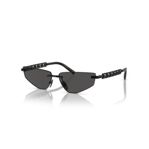 Essentials Large Sunglasses Dolce & Gabbana , Black , Dames