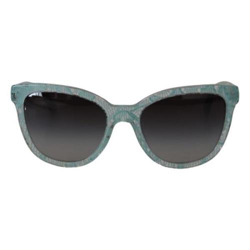 Veelzijdige en stijlvolle blauwe zonnebril voor dames Dolce & Gabbana ...