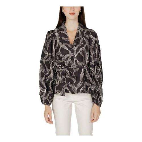 Zwarte Dames Shirt Vila , Black , Dames