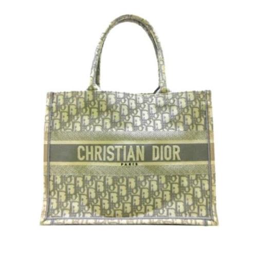 Pre-owned Canvas dior-bags Dior Vintage , Gray , Dames