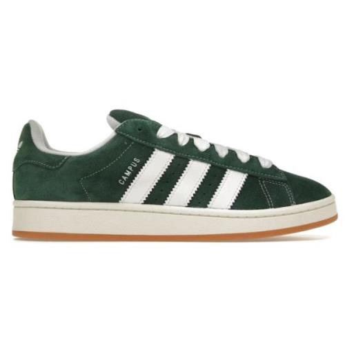 Campus 00S Donkergroen Wolkenwit Adidas , Green , Heren