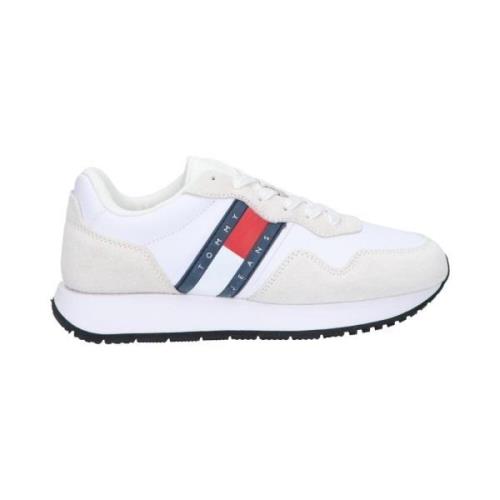 Eva Runner Sneakers met Tommy Patch Tommy Hilfiger , White , Dames
