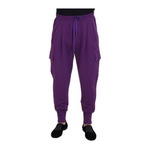 Chinos Dolce & Gabbana , Purple , Heren