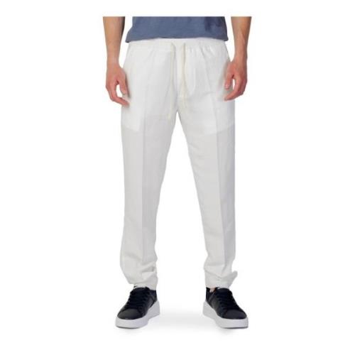 Witte Straight Broek Liu Jo , White , Heren