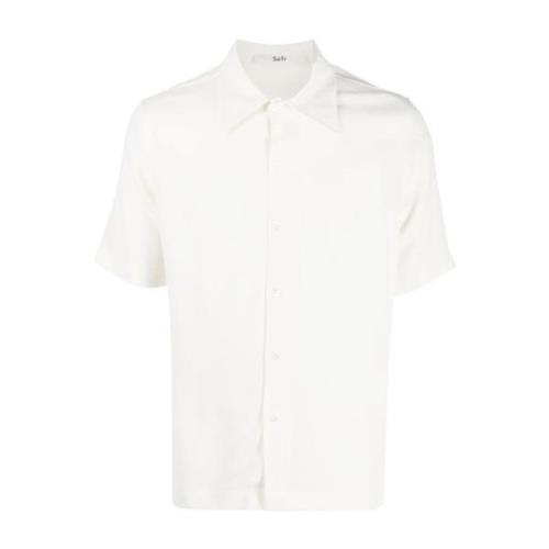 Short Sleeve Shirts Séfr , White , Heren
