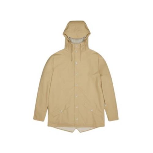 Moderne Unisex Waterdichte Jas Rains , Beige , Dames