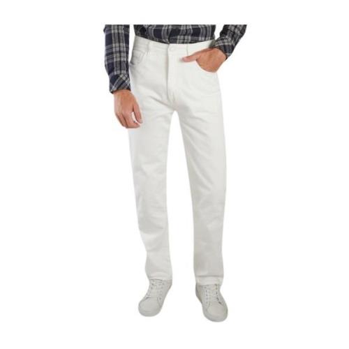 Chinos M.C.Overalls , White , Heren