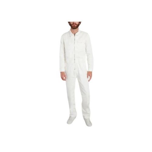 Jumpsuits M.C.Overalls , White , Heren