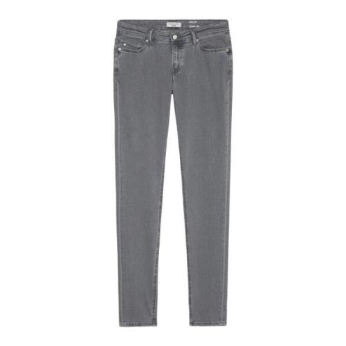 Jeans model SIV Skinny lage taille Marc O'Polo , Gray , Dames