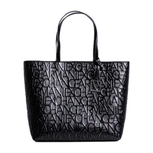 Zwarte Tas voor Vrouwen Armani Exchange , Black , Dames