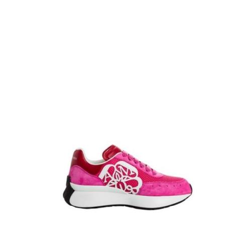 Sprint Runner Sneakers Alexander McQueen , Pink , Dames